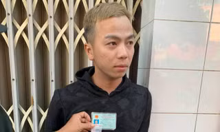 Đối tượng Nguyễn Hùng Lâm cùng tang vật.