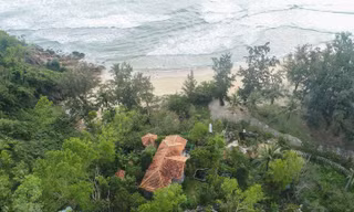 Công trình không phép của ông Phan Phi Hổ. Ảnh: L.T