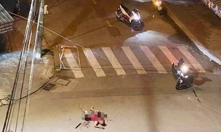 Nạn nhân trong vụ hỗn chiến.