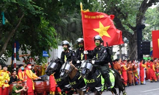 [Video] Tưng bừng kỷ niệm 60 năm Ngày truyền thống lực lượng Cảnh sát nhân dân