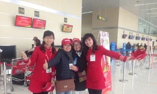 VietJetAir thông báo khu vực làm thủ tục mới tại Nội Bài