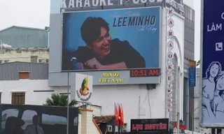 FC tại Việt Nam chi hơn 150 triệu đồng thuê bảng LED chúc mừng sinh nhật Lee Min Ho