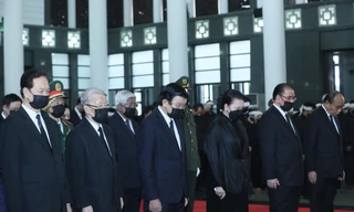 Cử hành trọng thể lễ truy điệu nguyên Tổng Bí thư Lê Khả Phiêu