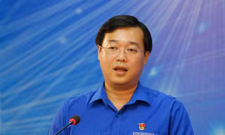 Bí thư thứ nhất Trung ương Đoàn Lê Quốc Phong. Ảnh: Như Ý