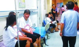 Bệnh viện Fuxing, nơi 10 người tự tử bằng thuốc trừ sâu đang được điều trị