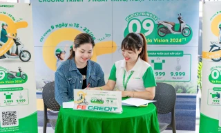 FE CREDIT và nỗ lực bứt tốc trên đường đua vay mua xe máy
