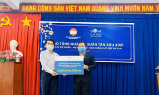 Nova Group đồng hành cùng hộ nghèo, nạn nhân chất độc da cam tỉnh Đồng Nai
