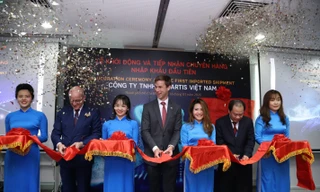 Novartis công bố chuyến hàng đầu tiên đến Việt Nam