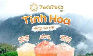  ToCoToCo - Thương hiệu trà sữa đầu tiên của Việt Nam mang hơi hướng ‘Xanh- Sạch-Đẹp’ 