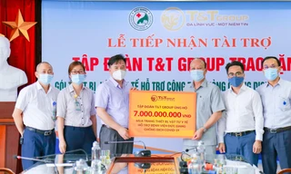 T&T Group tài trợ 7 tỷ đồng giúp Bệnh viện Đức Giang chống dịch COVID-19