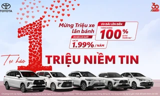 Doanh số tăng trưởng, Toyota tiếp tục duy trì ưu đãi lên đến 100% lệ phí trước bạ 
