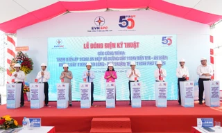 Ngành điện miền Nam 'cán đích' 50 công trình 110kV mừng ngày đất nước thống nhất