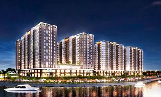 Phối cảnh tổng thể dự án NOXH Golden City