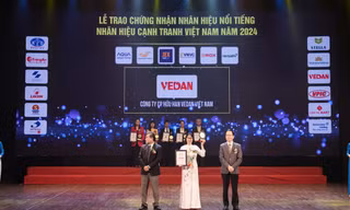 Năm thứ 9 liên tiếp Vedan Việt Nam vinh dự nhận chứng nhận 'Top 10 nhãn hiệu nổi tiếng Việt Nam'