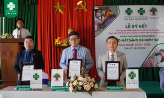 BV Mắt Sài Gòn Sông Hàn, BV Đa Khoa Sài Gòn Tam Kỳ ký hợp tác với Hội người cao tuổi Quảng Nam