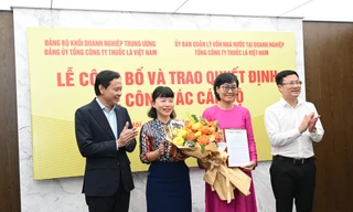 Công bố Quyết định bổ nhiệm Phó Tổng Giám đốc và kiện toàn nhân sự Ban Thường vụ, Ban Chấp hành Đảng ủy Vinataba