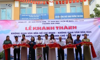Khánh thành không gian văn hoá Hồ Chí Minh, không gian văn hoá đọc 