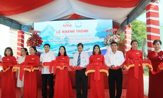 La Vie góp phần hỗ trợ công ty cấp nước Long An sử dụng nguồn nước bền vững 