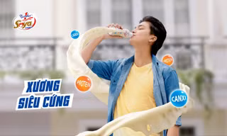 Number 1 Soya Canxi đem đến 'chai mới siêu cool, xương siêu cứng'