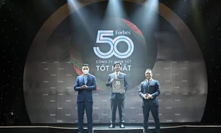 Vinaconex lần đầu lọt Top 50 công ty niêm yết tốt nhất do Forbes bình chọn