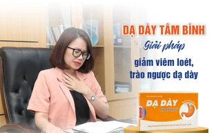 Xua tan nỗi lo trào ngược, viêm loét dạ dày với TPBVSK Dạ dày Tâm Bình