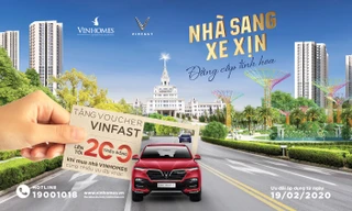 “Nhà sang, xe xịn - đẳng cấp tinh hoa” là chương trình tri ân đặc biệt, khẳng định những ưu đãi riêng có của hệ sinh thái Vingroup