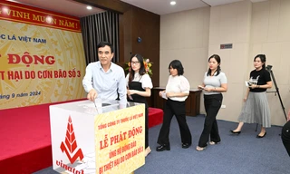 Vinataba quyên góp 10 tỷ đồng ủng hộ đồng bào bị lũ lụt do cơn bão số 3 