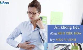 Ăn không tiêu nên dùng men tiêu hóa nào?