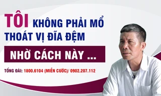 Ông Thường khổ sở vì thoái hóa đốt sống, thoát vị đĩa đệm L4/5, phình đĩa đệm