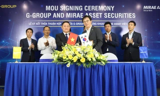 Tập đoàn G-Group ký kết hợp tác chiến lược với Công ty Chứng khoán Mirae Asset
