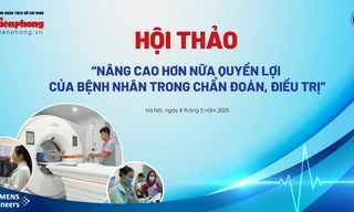 Báo Tiền Phong và Bộ Y tế tổ chức hội thảo 'Nâng cao hơn nữa quyền lợi bệnh nhân trong chẩn đoán, điều trị'