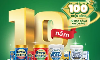Nutifood GrowPLUS+ tri ân khách hàng bằng hàng ngàn giải thưởng tổng trị giá đến 18 tỷ