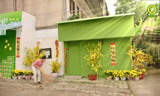 Lấy bối cảnh người người người, nhà nhà chuẩn bị đón Tết