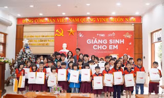 Giáng sinh sớm ở Trung tâm bảo trợ trẻ em tỉnh Quảng Ninh