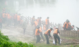 Lạng Giang tổng duyệt diễn tập phòng, chống thiên tai và tìm kiếm cứu nạn 