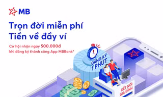  Miễn phí giao dịch Online thời Covid–19 cùng MBBank