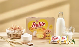 Nhãn hàng Solite của Mondelez Kinh Đô tiên phong sử dụng trứng gà nuôi thả