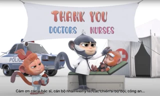 VINTATA tri ân “anh hùng” chống “giặc” COVID-19 bằng phim hoạt hình 3D ấn tượng