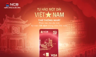 NCB 'gây sốt' với thẻ Visa phiên bản giới hạn, kết nối giá trị lịch sử và tương lai