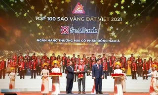 SeABank lần thứ 6 nhận giải thưởng Sao Vàng đất Việt 