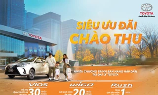Siêu ưu đãi chào thu cho khách hàng mua Wigo phiên bản mới
