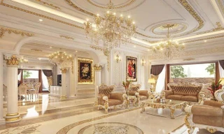 Phào chỉ tân cổ điển tạo vẻ đẹp quý phái, đẳng cấp