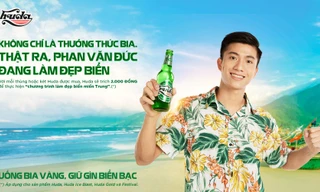 Cầu thủ Phan Văn Đức làm đại sứ chương trình làm đẹp biển miền Trung của Huda