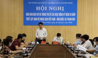 Nhiều hoạt động kỷ niệm 30 năm thiết lập quan hệ ngoại giao Việt - Hàn tại Thanh Hóa