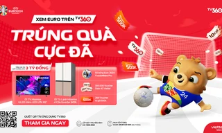 “Xem Euro trên TV360 trúng quà cực đã”: cơ hội trúng quà mỗi ngày