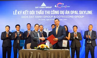 Tập đoàn Đất Xanh và Coteccons bắt tay xây dựng dự án Opal Skyline