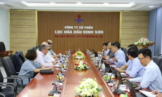 BSR làm việc với tư vấn quốc tế về NCMR NMLD Dung Quất 