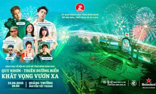 Dàn nghệ sĩ nổi tiếng quy tụ về phố biển Quy Nhơn ‘tiếp lửa’ lễ hội du lịch hè 2025