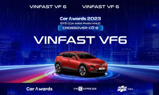 VF 6 đạt 'Xe của năm' phân khúc B-SUV: Xe điện đang được đánh giá đúng giá trị