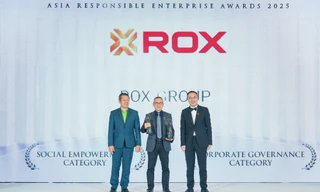 Sáng tạo trong quản trị và CSR, ROX Group được vinh danh tại AREA 2025